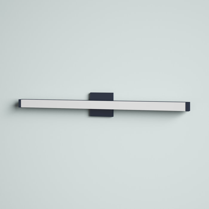 Zipcode Design™ Sydni 1 Light Dimmable LED Black Bath Bar & Reviews Wayfair